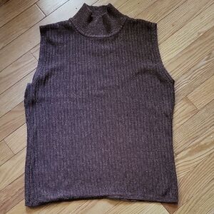 EUC SILK blend Sleevless Top In M